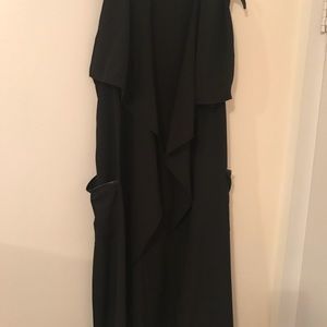 Mid calf length vest